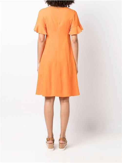 V-neck flared dress STELLA MCCARTNEY | 604238SSA027501